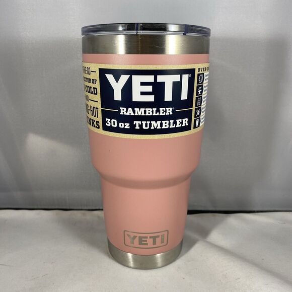 Yeti Other - NEW YETI Rambler Tumbler Stainless Steel Vacuum Insulated Magslider Lid 30oz